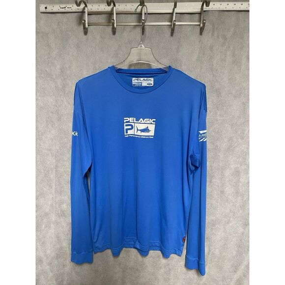 Pelagic Shirt Men XXL Fishing AquaTek Sunshirt High Performance Offshore Gear UV - Picture 1 of 11